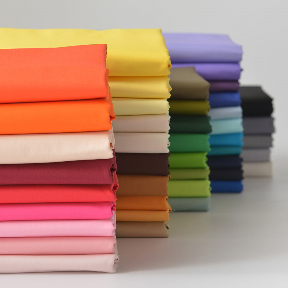 Baby Clothing Neutral - 140 × 50 センチメートルポプリン綿生地防縮無地ベビーロンパース性別中立服縫製キルト洋裁用品