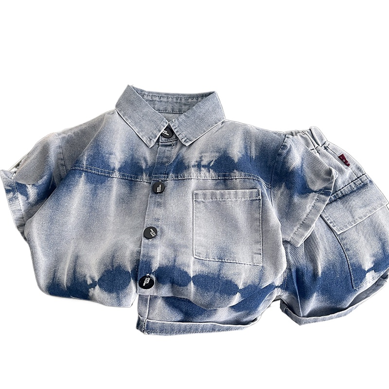 Baby Clothing Drawing - 新しい夏の赤ちゃん男の子服スーツ子供ファッションシャツショーツ 2 ピース/セットキッズガールズ服幼児衣装幼児ジャージ