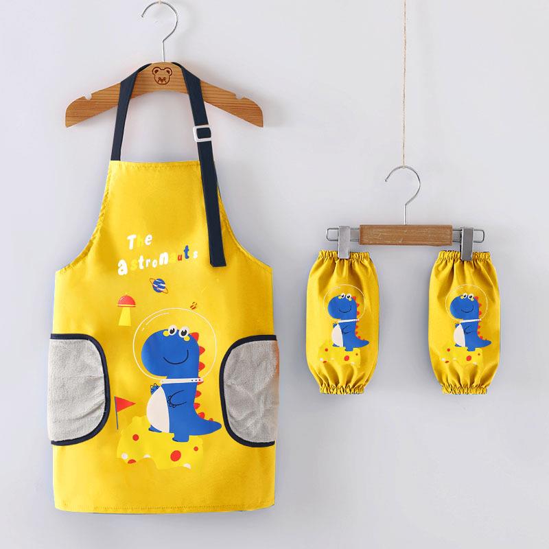子供用お絵かき服、ベビーエプロン、防水・防汚キッチン防護服 - Baby Clothing Drawing のレビューと価格