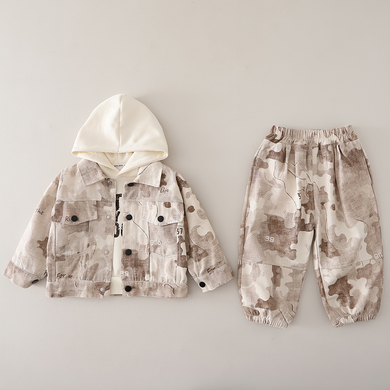 新しい秋の女の赤ちゃん服スーツ子供ジャケットパーカーパンツ  - Baby Clothing Drawing のレビューと価格
