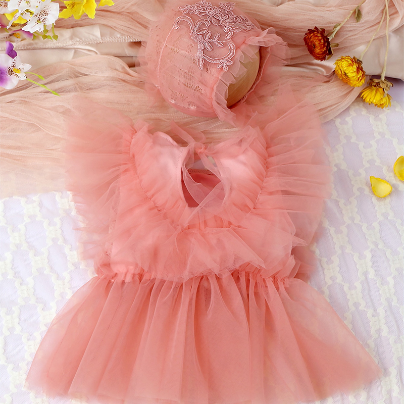 Ylsteed 新生児女の子メッシュロンパース帽子セット赤ち - Romper Onesie Baby のレビューと価格