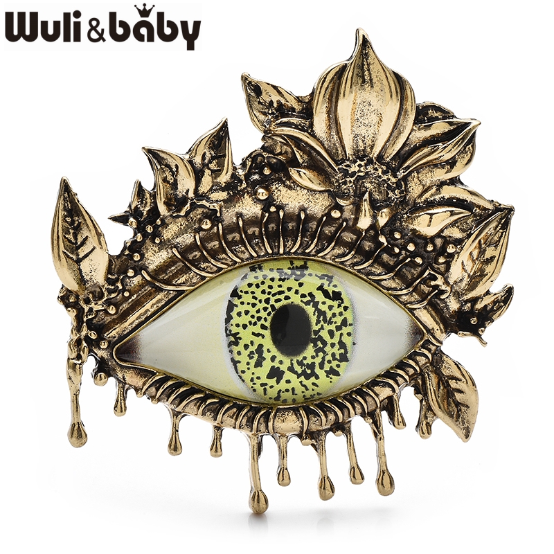 Wuli&baby ヴィンテージフラワーアイブローチメタルグ - Baby Clothing Bag のレビューと価格