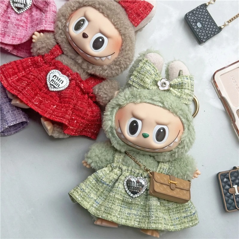 15 17cm ラブブドール用 可愛いスカート衣装 カラフル - Baby Clothing Bag のレビューと価格