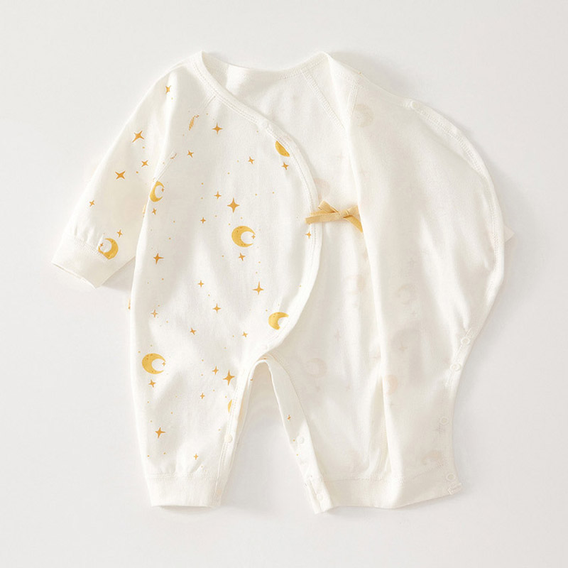 プリントベビーロンパース幼児長袖ボディスーツ服ソフト純綿新生 - Baby Clothing Brand のレビューと価格