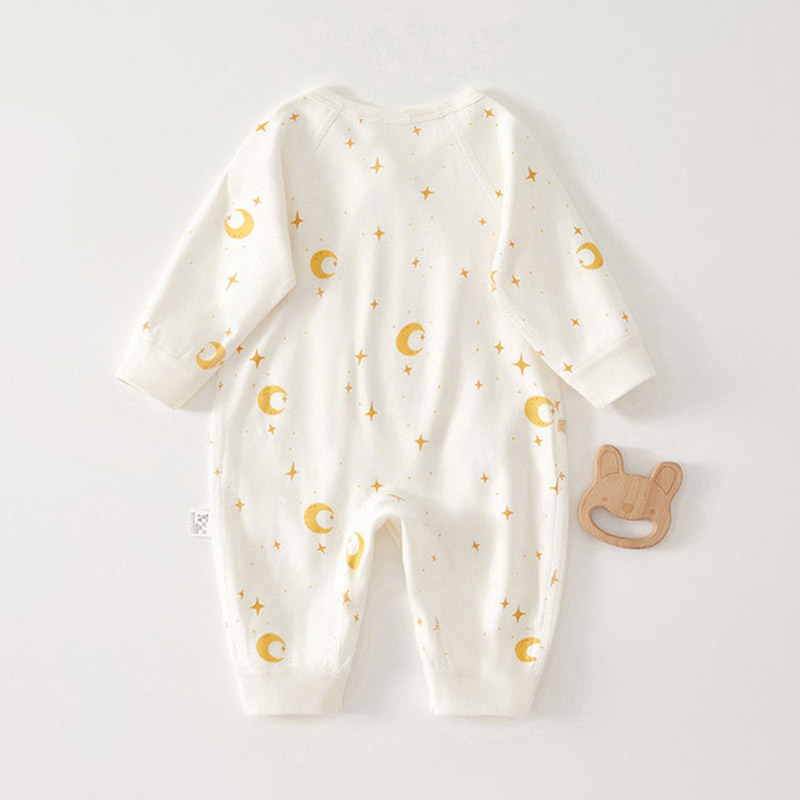 プリントベビーロンパース幼児長袖ボディスーツ服ソフト純綿新生 - Baby Clothing Brand のレビューと価格
