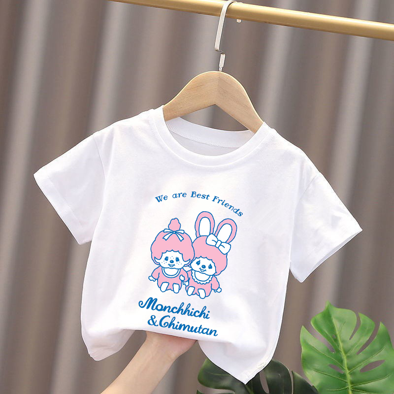 モンチッチキッズ Tシャツアニメフィギュア少年少女トップス  - Baby Clothing Unisex のレビューと価格