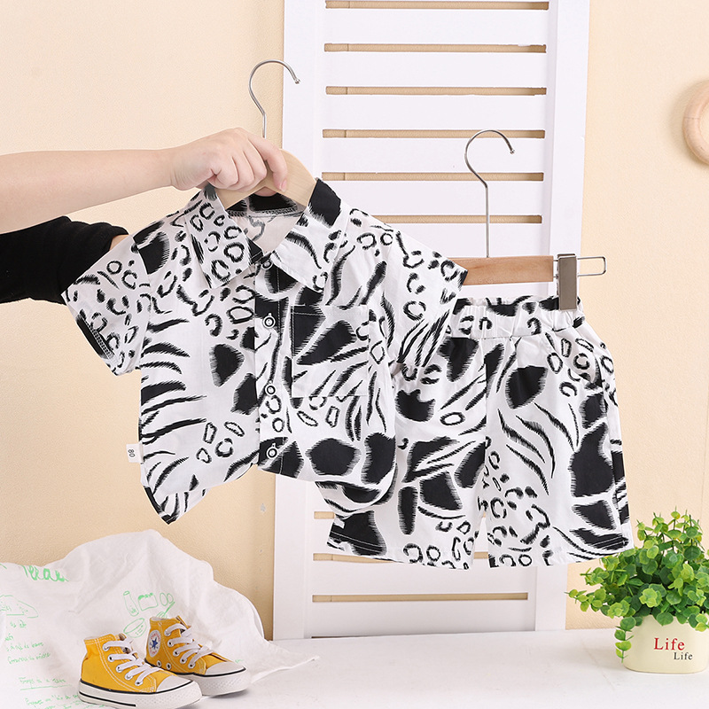 新しい夏の赤ちゃん男の子服子供カジュアル半袖シャツショーツ  - Baby Clothing Drawing のレビューと価格