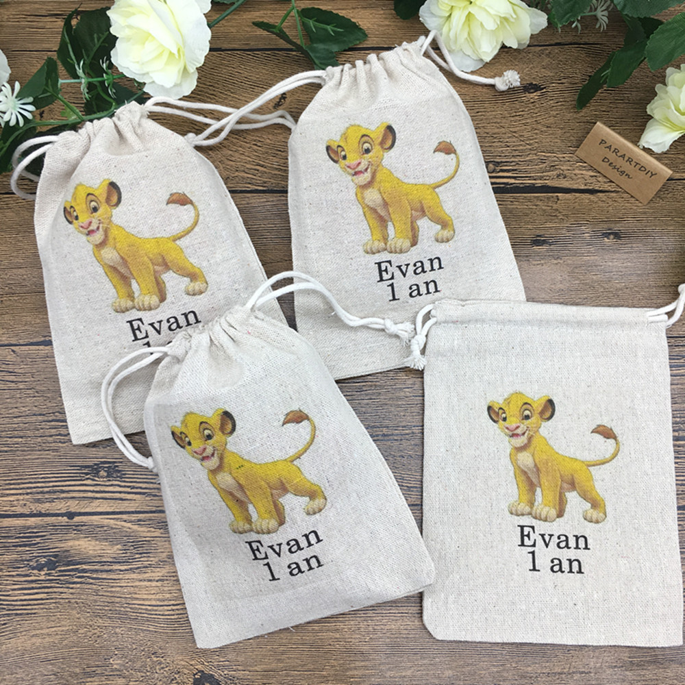 ライオンの誕生日プレゼント用のパーソナライズされたバッグ,赤 - Baby Clothing Bag のレビューと価格