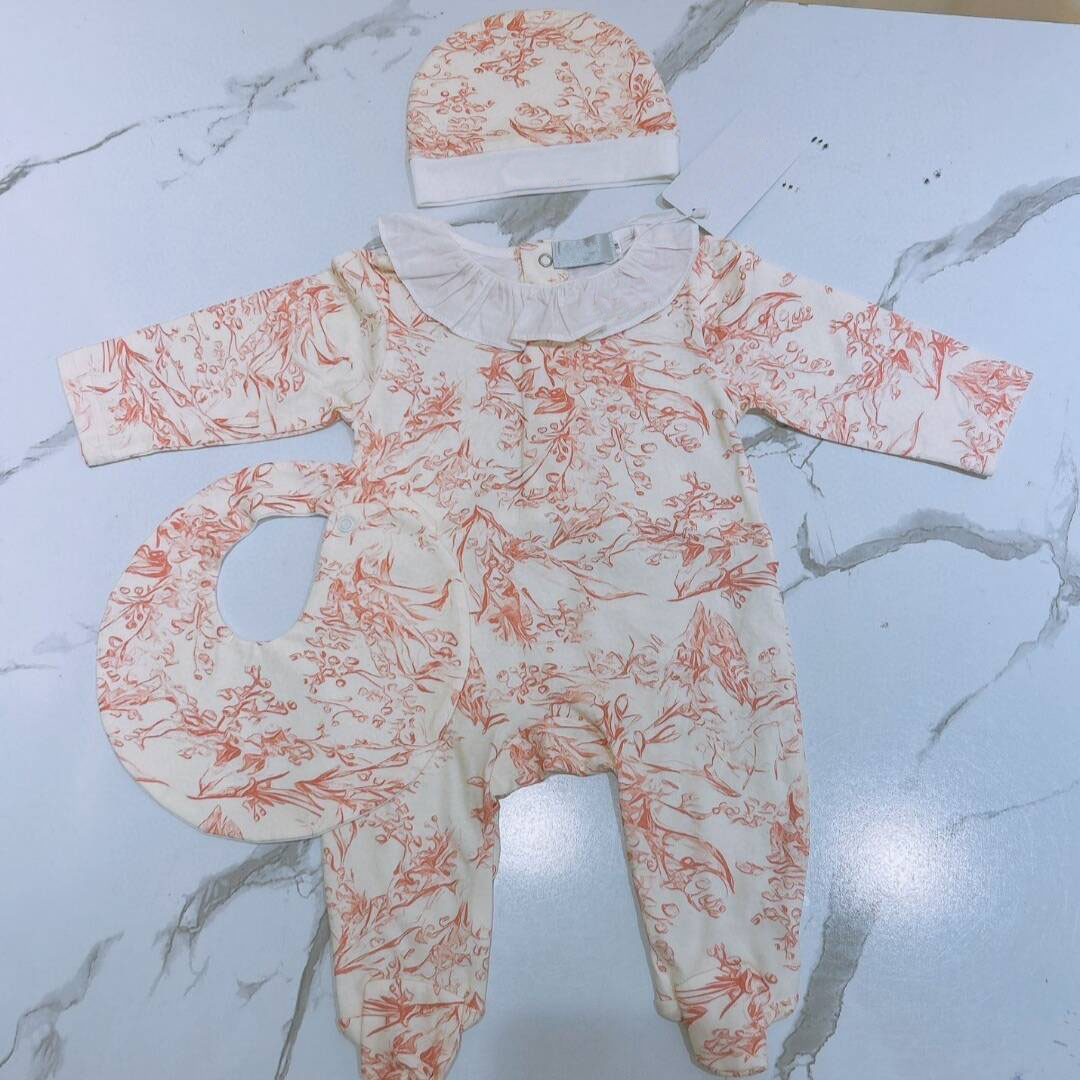 2024年新作デザインベビー服 新生児用純綿ジャンプスーツ  - Baby Clothing Brand のレビューと価格