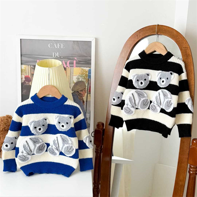 子供暖かいセーター男の子女の子冬カジュアルジャンパー子供肥厚 - Baby Clothing Jumpers のレビューと価格